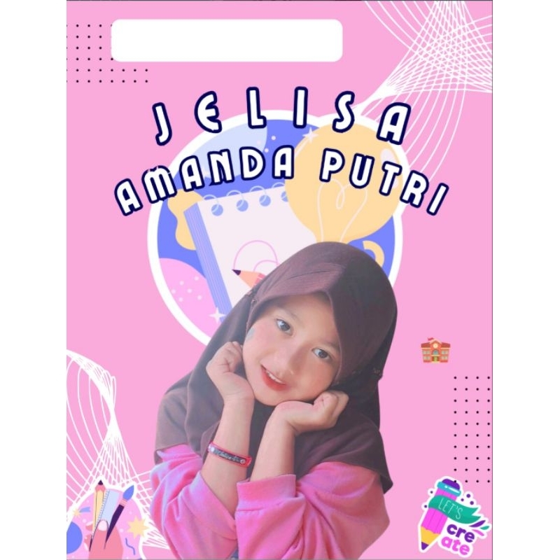 

Custom buku tulis anak isi 38 lembar 15,5 x 20,5 ukuran buku tulis sekolah (foto sendiri, artis, kpop, dll.)