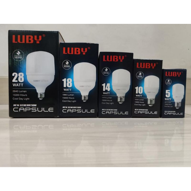 BOHLAM LED / LAMPU LED LUBY CAPSULE
