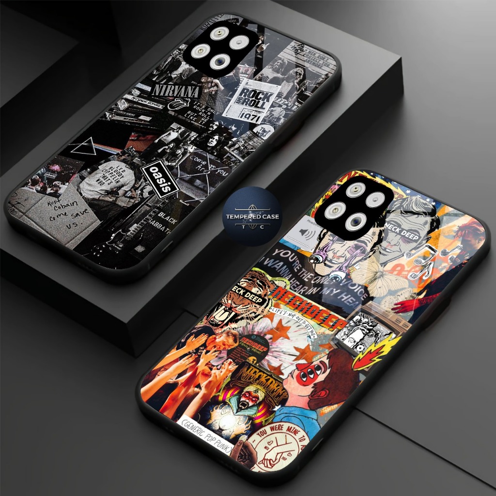 Softcase Glass Kilau Kaca SAMSUNG A22 5G  Case SAMSUNG A22 5G casing handphone SAMSUNG A22 5G