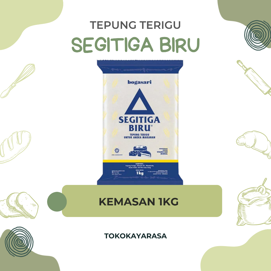 

TEPUNG SEGITIGA BIRU 1 KG