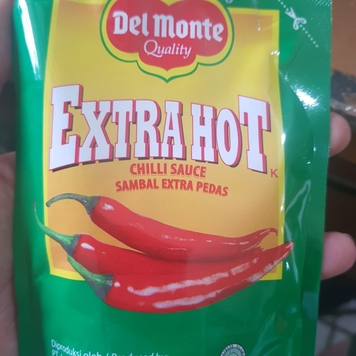

Saus Delmonte extra hot standing pouch 200 gram