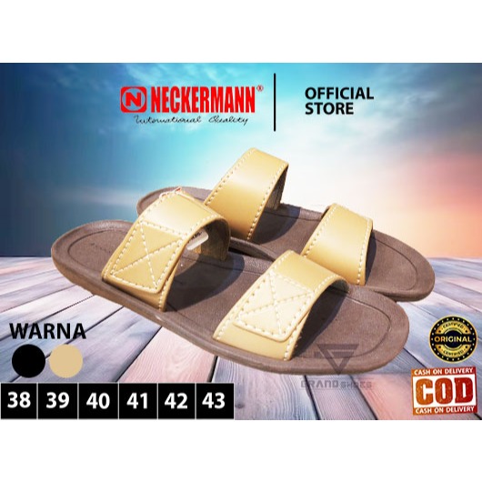 Neckermann Neckerman sandal slide selop slop  pria dewasa karet lentur casual Original