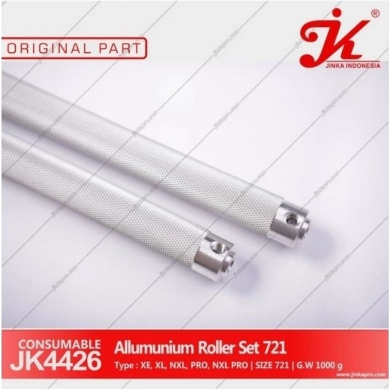 Roller Aluminium Jinka Set 721 | Sparepart Mesin Cutting Jinka 721