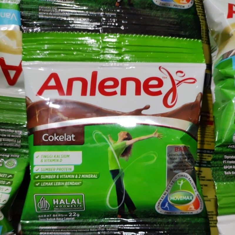 

Susu Bubuk ANLENE COKLAT sachet [RENCENG]