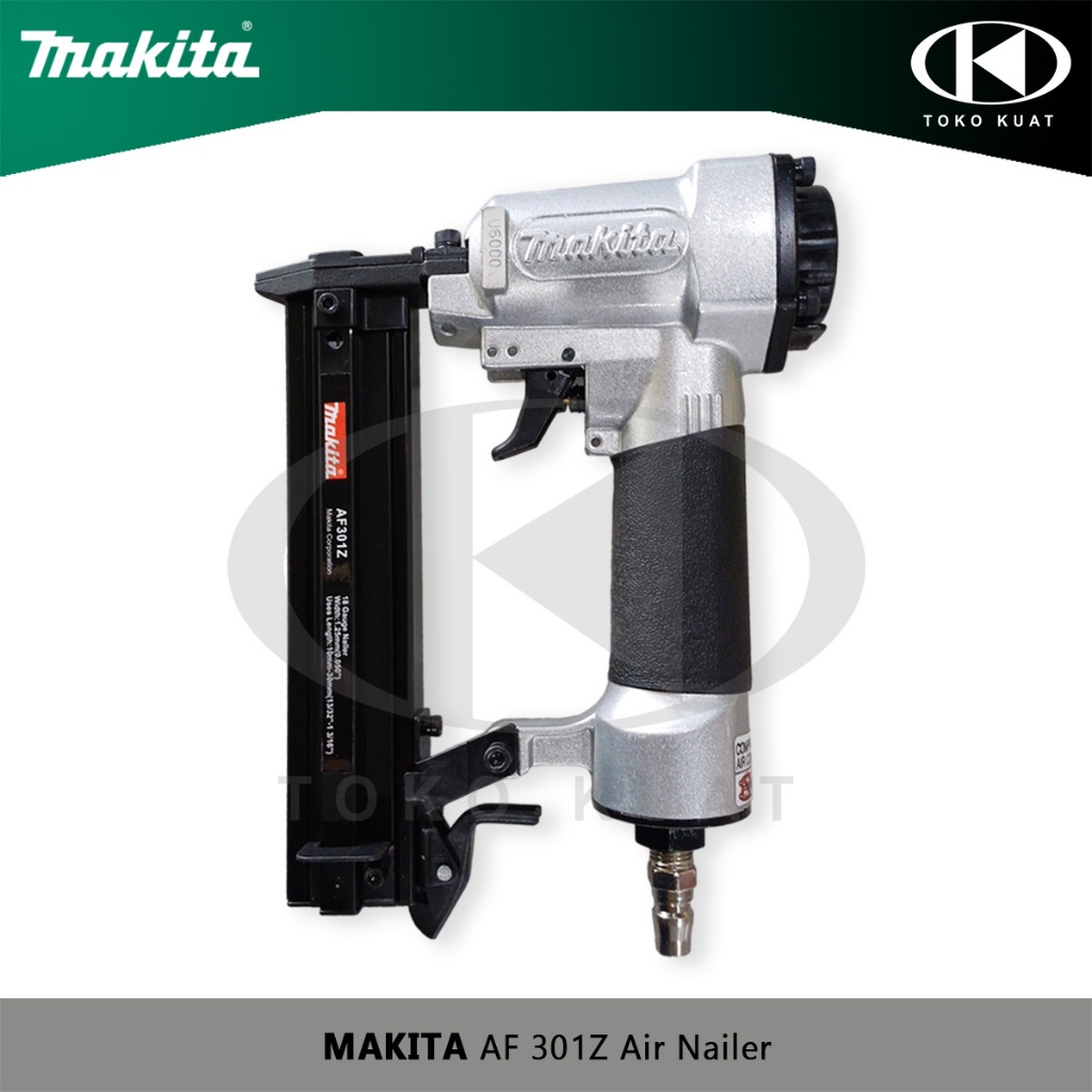 Air Nailer Gun F30 MAKITA AF301Z Paku Tembak Angin Staples Stapler