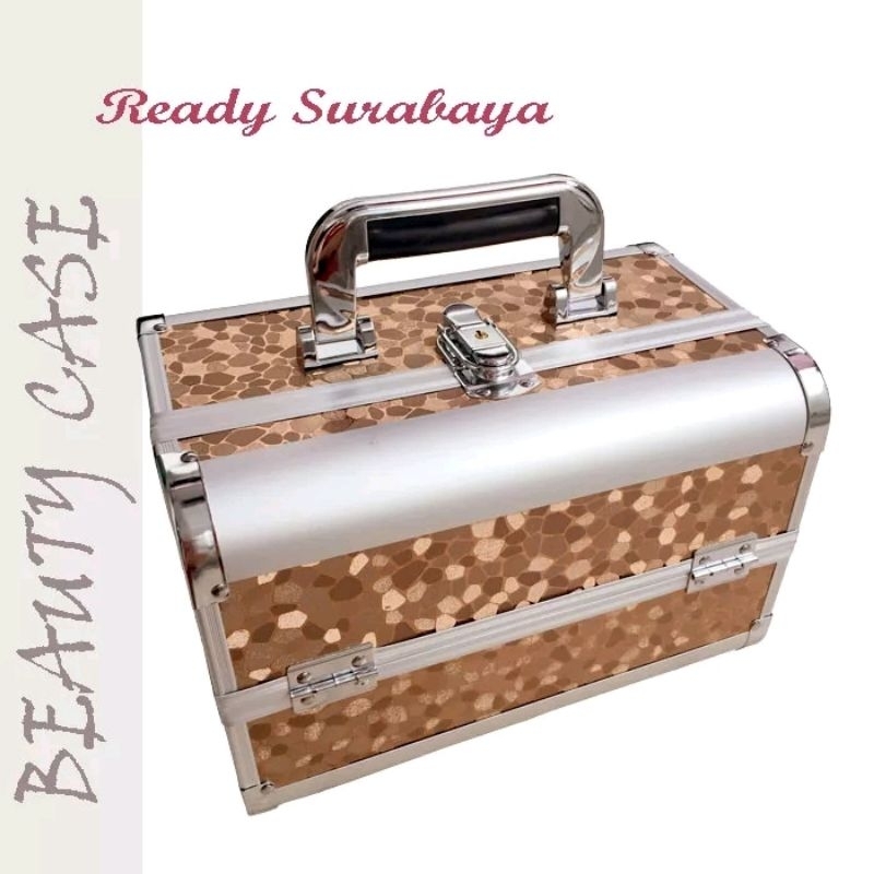 box kosmetik Original Kotak make up Mini Import tas rias beauty case tas alat kecantikan