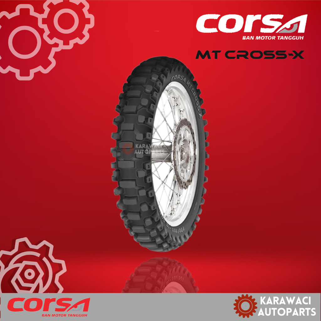 [CUCI GUDANG] Ban Motor Corsa MT CROSS-X 70/100 Ring 14 Tubetype