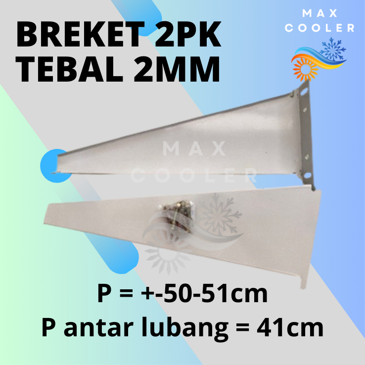 Bracket AC / Kaki Outdoor 2PK