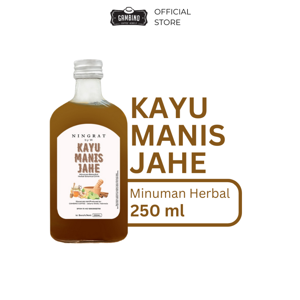 

Gambino Kayu Manis Jahe 250ml