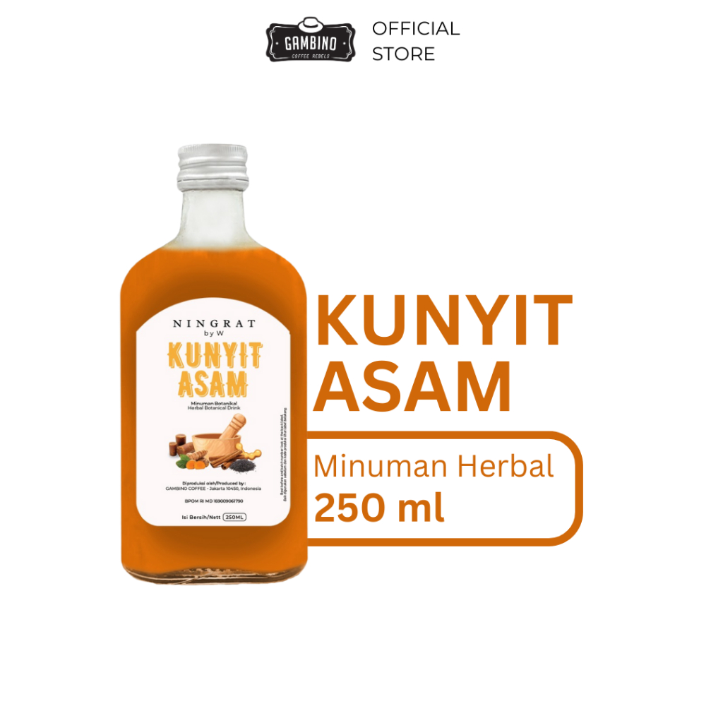 

Gambino Herbal Drink Kunyit Asam 250ml