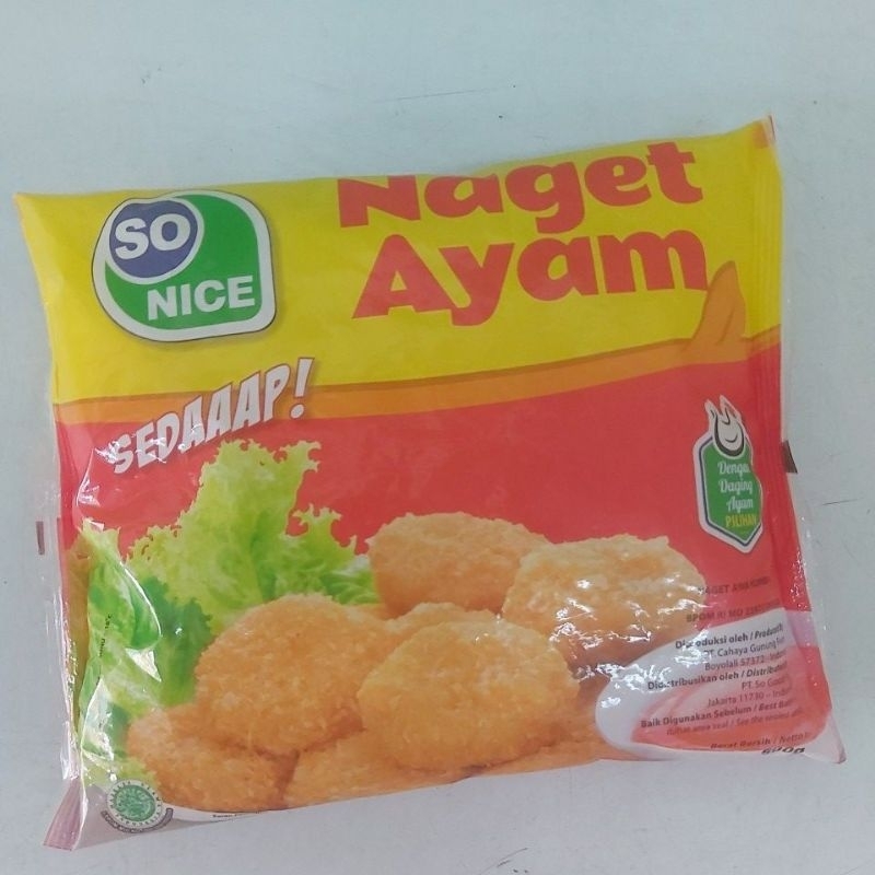 

So Nice Naget Ayam 500gr