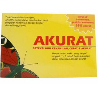 (PRIVASI AMAN) AKURAT TESTPACK