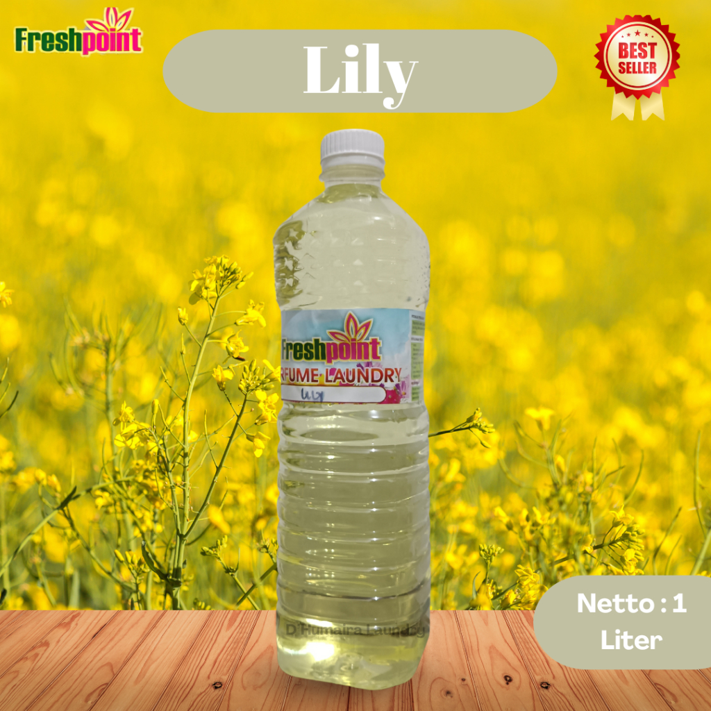 Freshpoint Parfum Laundry Lily Grade B 1 Liter | Setrika Laundry Pewangi | Laundry Setrika