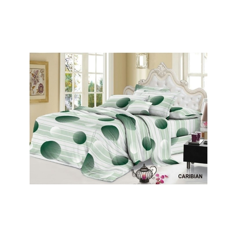 Bedcover Joyfull - Dispers - Motif Bunga - Colourful - Halus Lembut, Bonus Sprei , Sarung Bantal , S