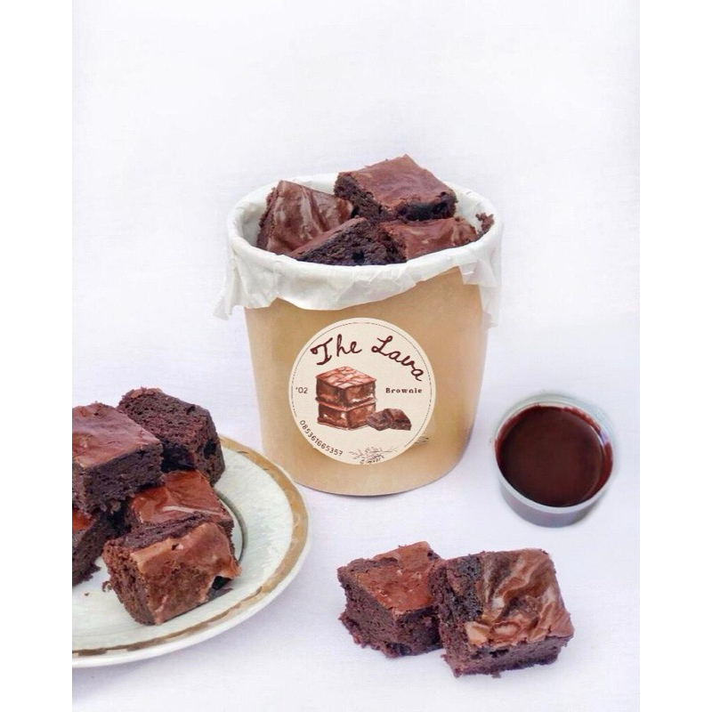 

The Lava Brownie