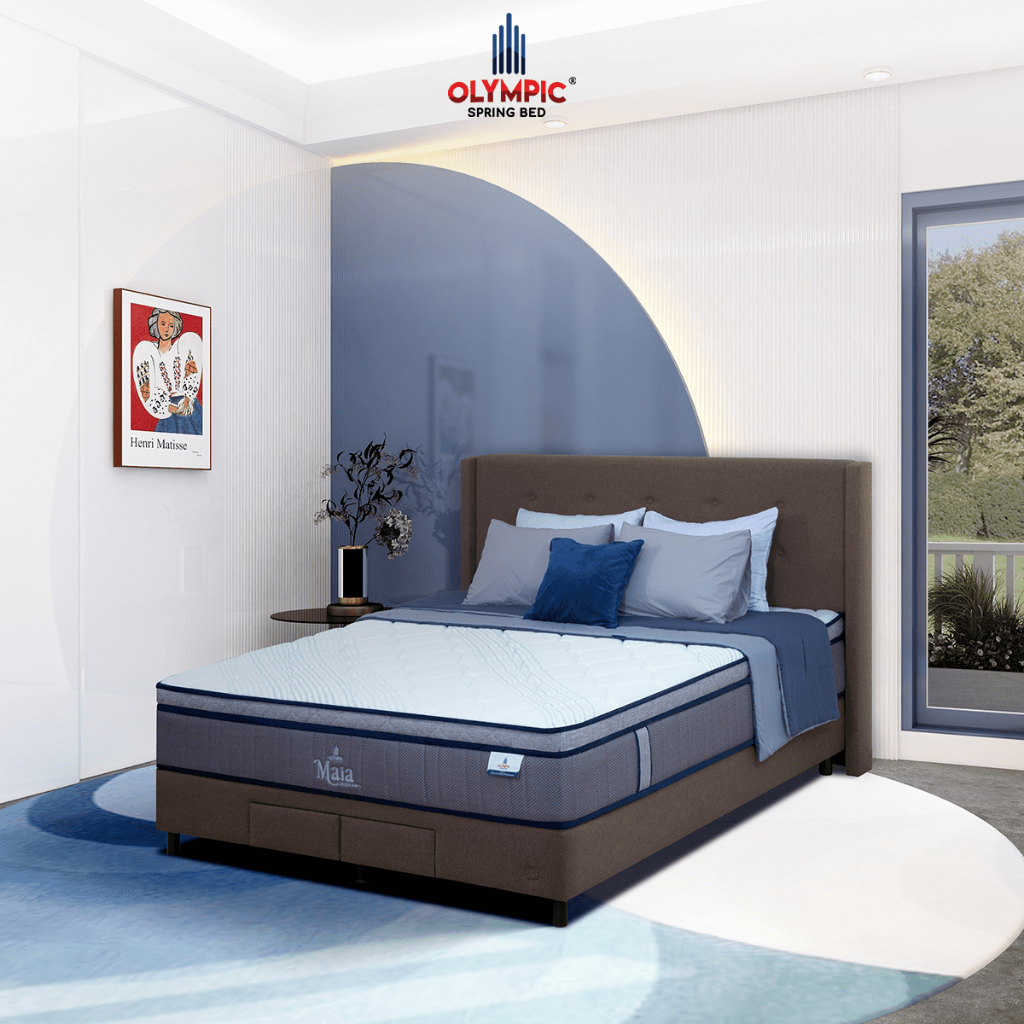 Olympic Maia Spring Bed | Kasur Only dan Full Set | 100/120/160/180x200 | SP Mattress Surabaya