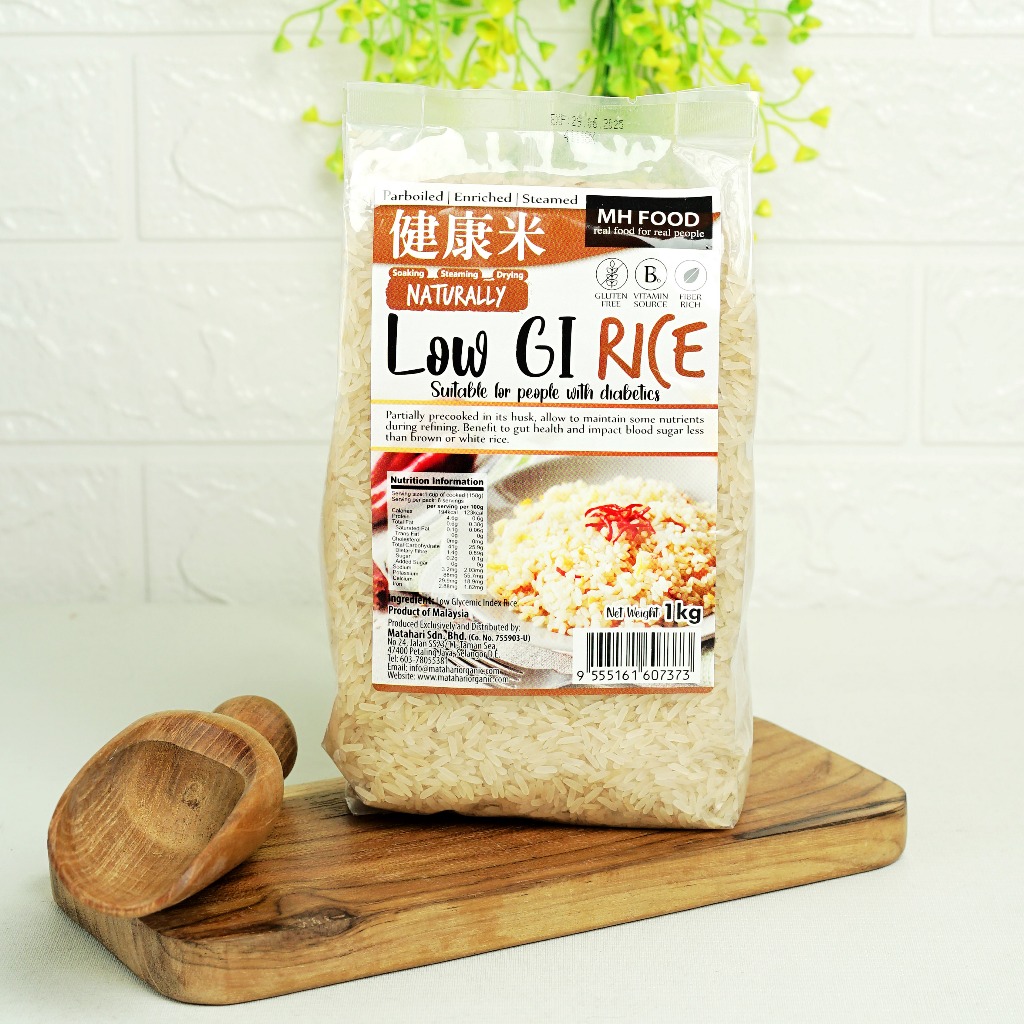 

MH Natural Low GI Rice 1kg Beras Rendah Glycaemic