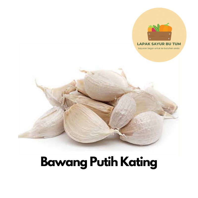 

Sayuran Segar - Bawang Putih Kating 250gr - Lapak Sayur Bu Tum