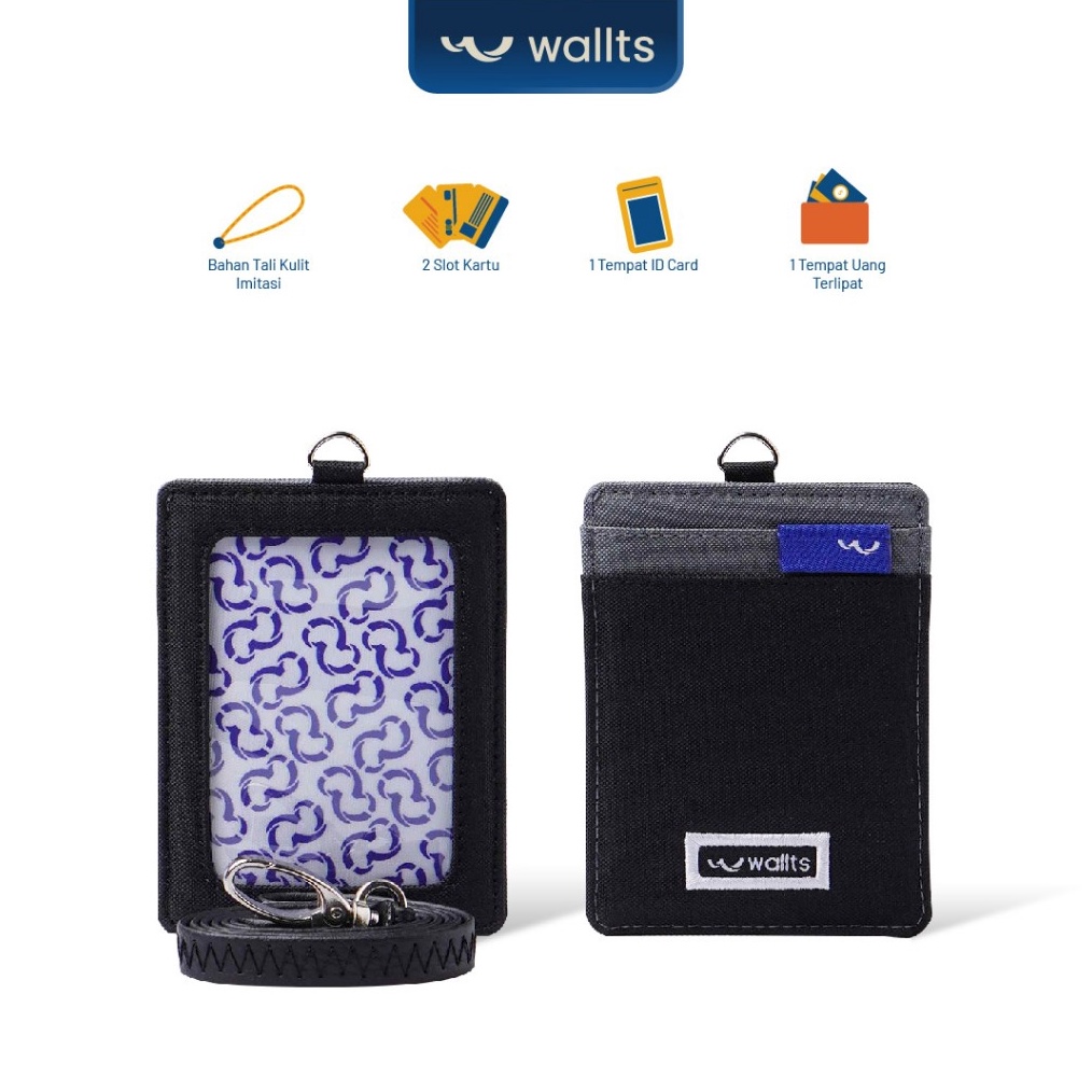 

KODE G54E Wallts Aiken Polos Lanyard Name Tag Id Card