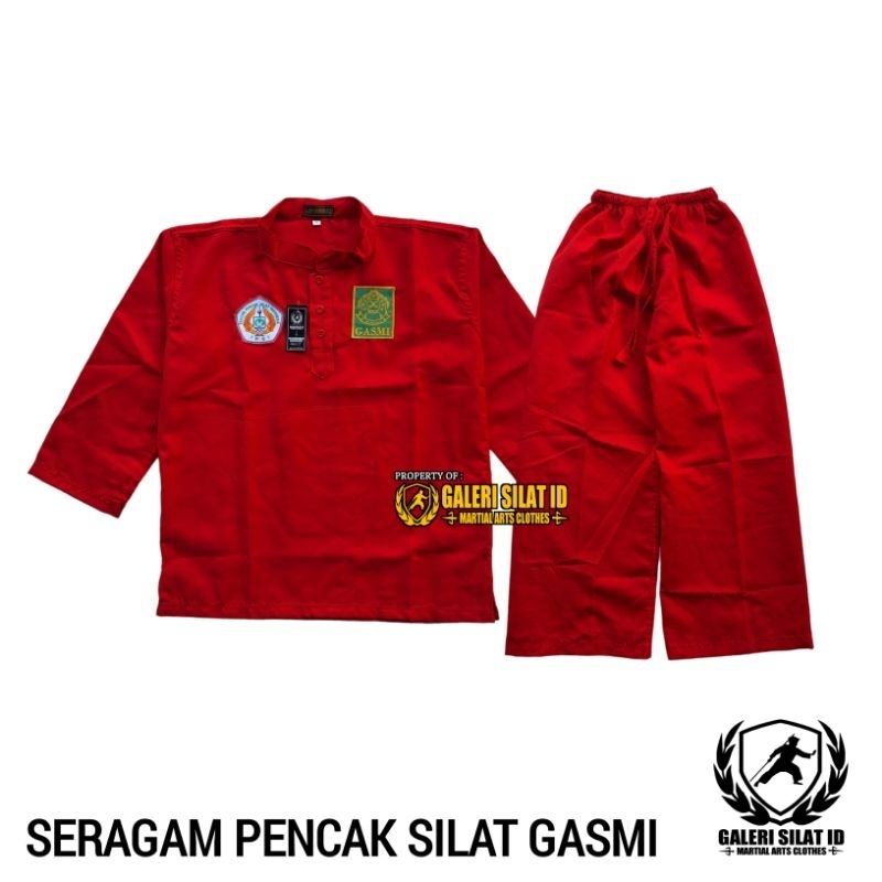Sakral Siswa Gasmi - Seragam Silat Gasmi - Baju Santri Pencak Silat Pagar Nusa Gasmi