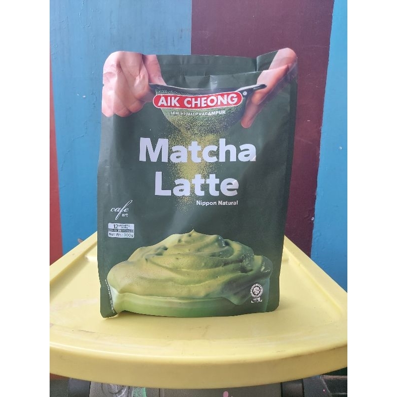 

Aik Cheong Matcha Latte 12 sachet x 25gr - Nippon Natural