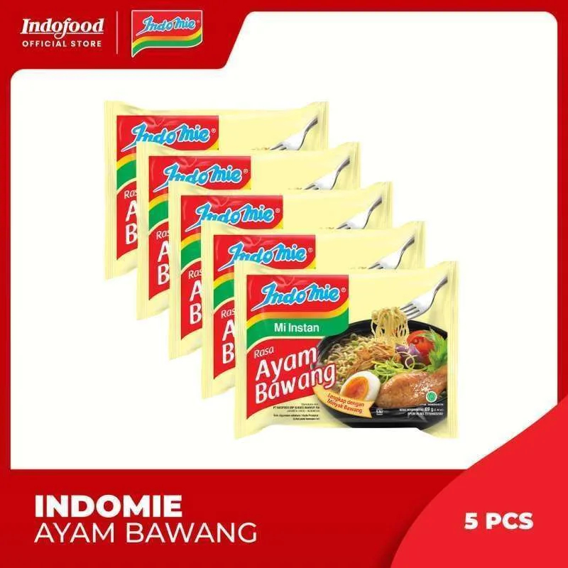 

5 Pcs - Indomie Kuah Ayam Bawang