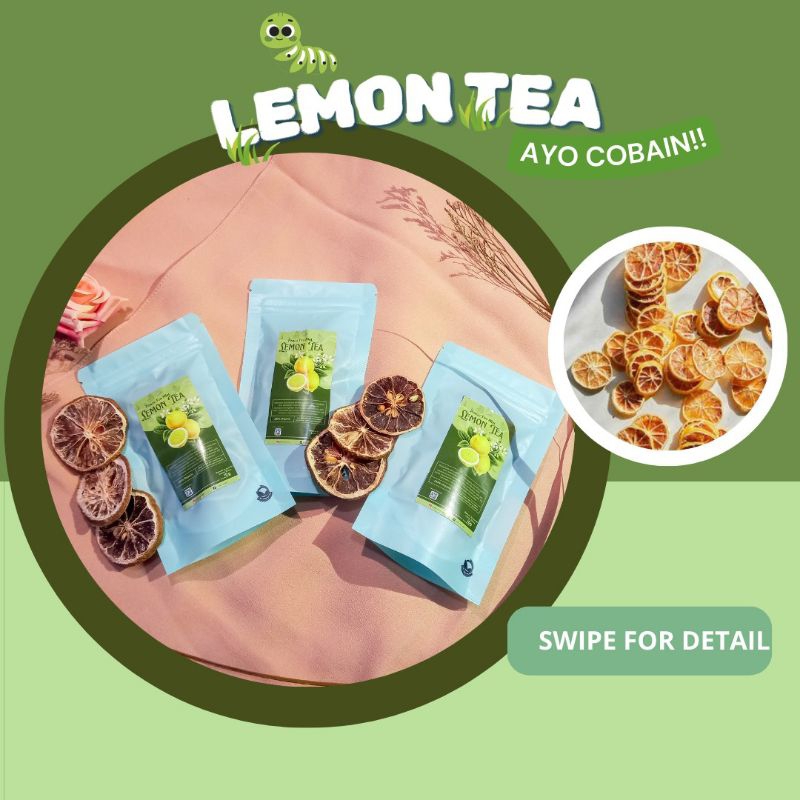 

100% Original Tea : Lemon Tea (Berat 10 gram)