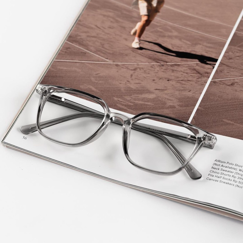 Natasya eyewear-Frame kacamata Zioso Unisex-Kacamata Minus Antiradiasi Blueray Photocromic Bluecromi