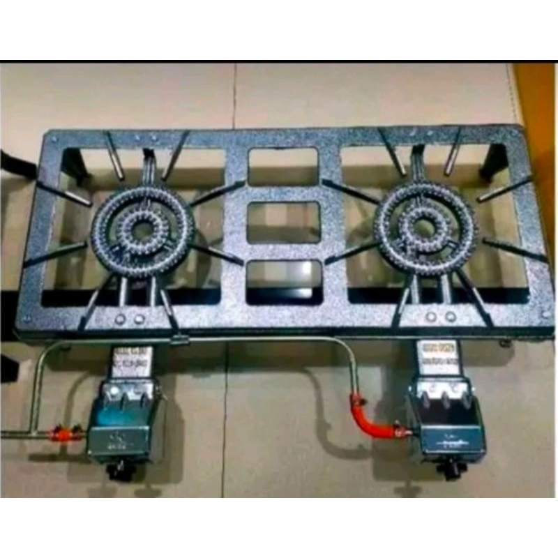 kompor gas sunrise 2 tungku SR 301 T2 tekan rendah