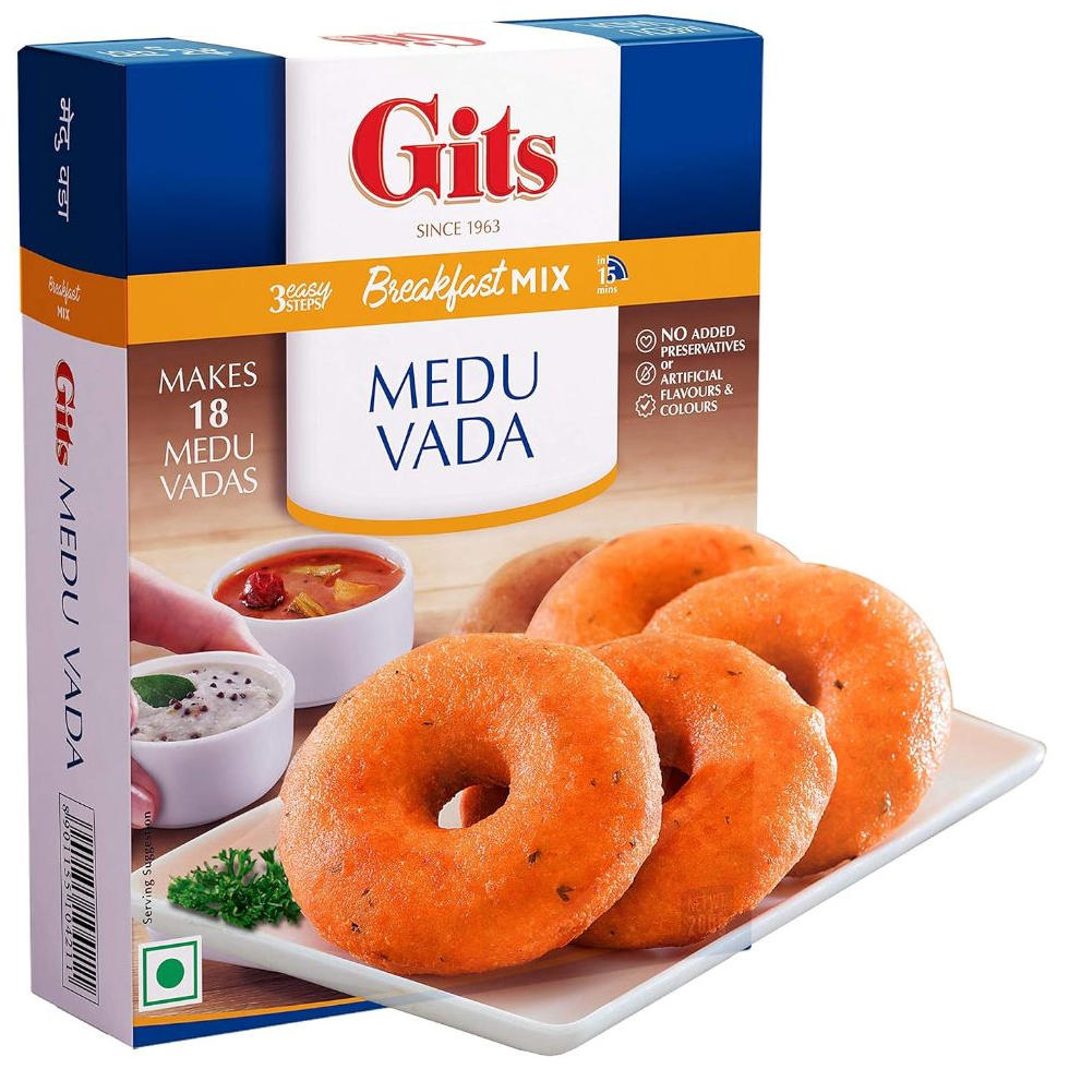 

GITS MEDU VADA BREAKFAST MIX 200G / Sarapan Bergizi