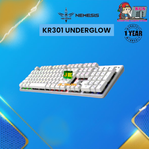 KEYBOARD GAMING NYK KR-301 RGB UNDERGLOW