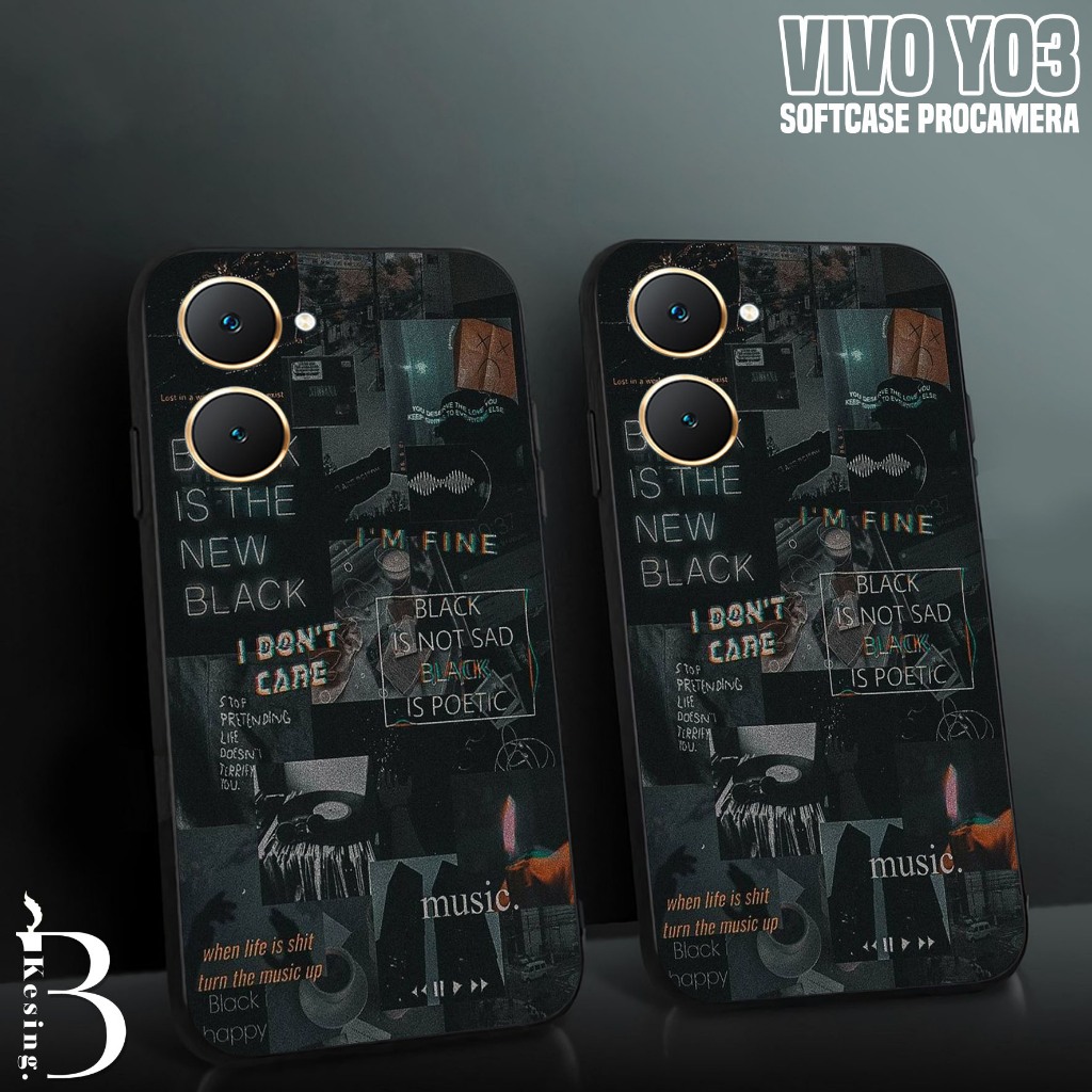 Case VIVO Y03 - Casing VIVO Y03 Motif AESTH - Silikon Hp VIVO Y03 - Kesing Hp VIVO Y03 - Softcase Pr