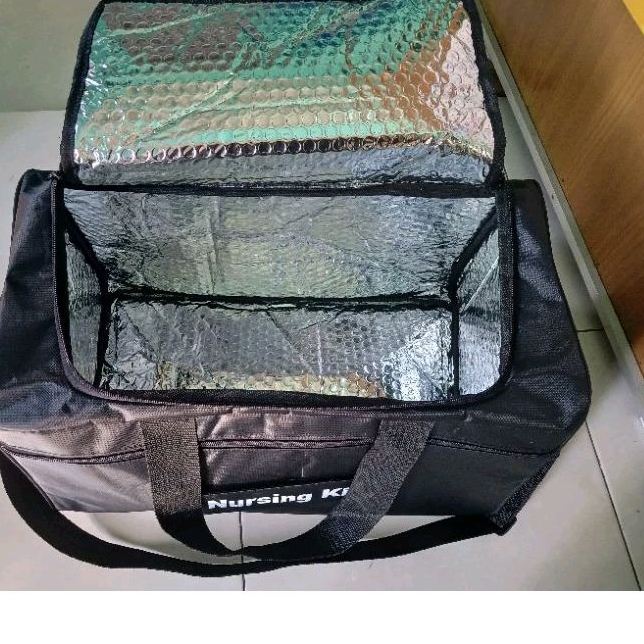 Tas Bidan Kit Besar dilapisi "Almunium Foil" (custom)