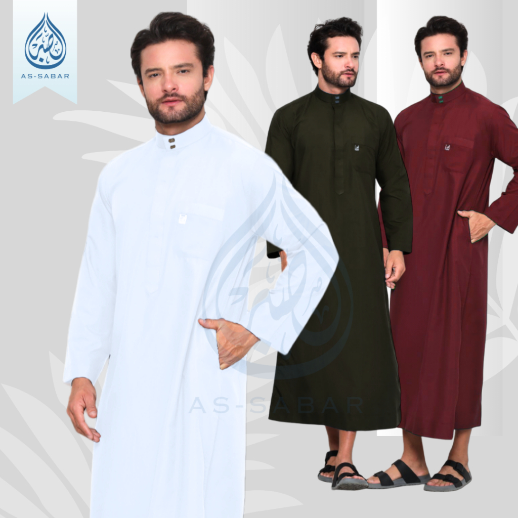 Gamis Pria Jubah Gamis pria/ Gamis Santri Jubah Gamis Santri Putra Polos Viskin
