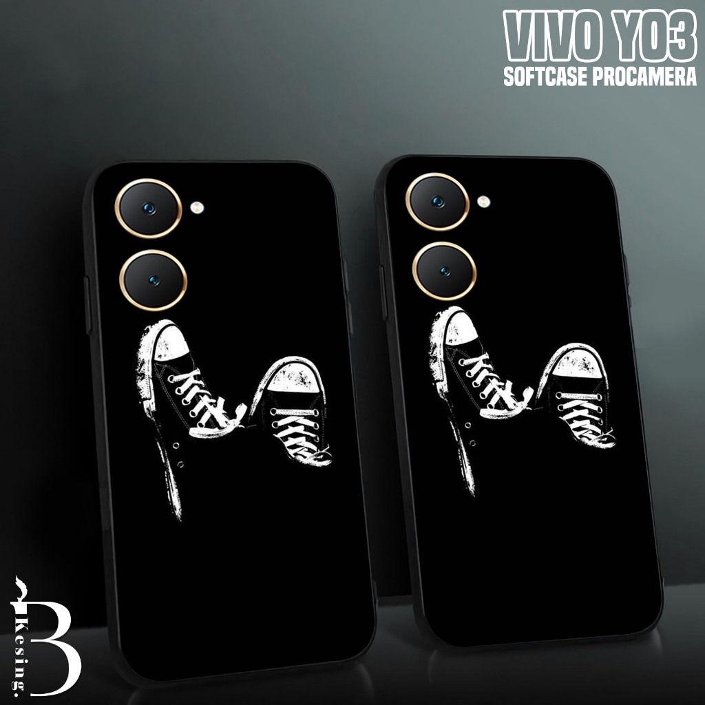 Case VIVO Y03 - Casing VIVO Y03 Motif BLCK - Silikon Hp VIVO Y03 - Kesing Hp VIVO Y03 - Softcase Pro