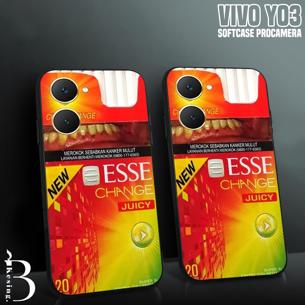 Case VIVO Y03 - Casing VIVO Y03 Motif ESS - Silikon Hp VIVO Y03 - Kesing Hp VIVO Y03 - Softcase Proc