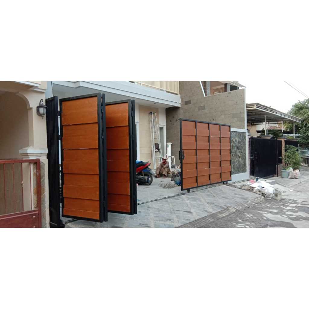 pagar conwood minimalis sidoarjo