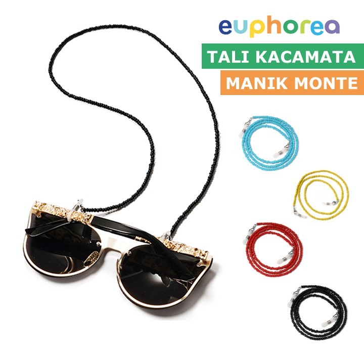 Tali Kacamata Manik Monte | Tali Kacamata Wanita | Tali Kalung Kacamata