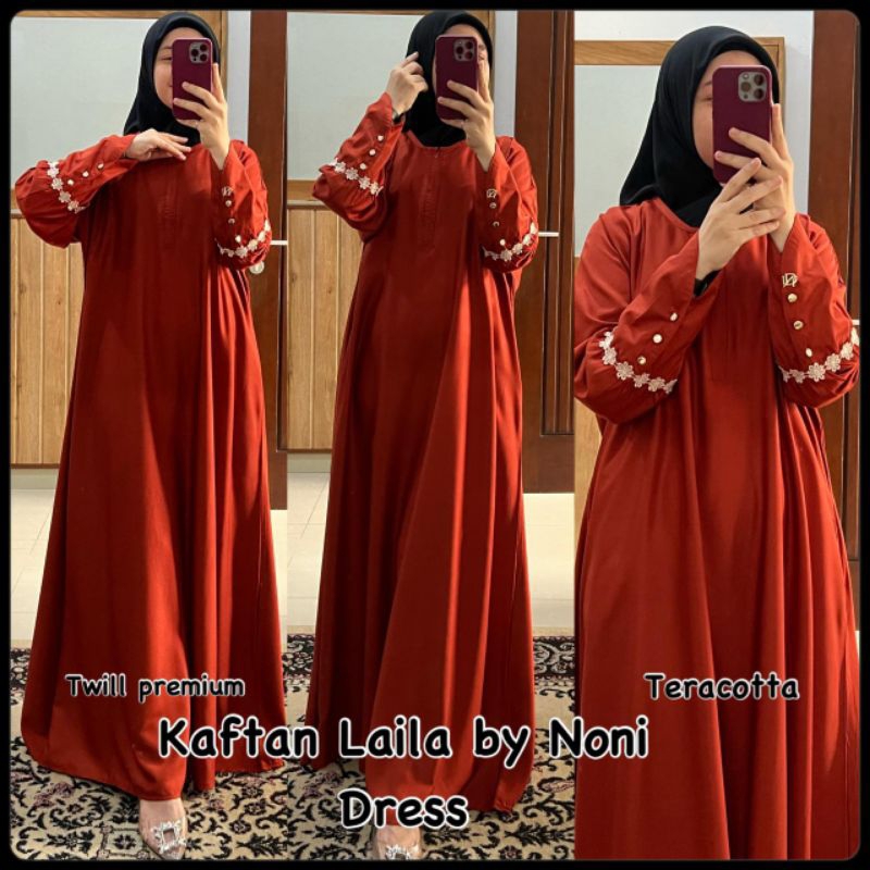 aisyahproduk | KAFTAN LAILA by NoniDress - Kaftan bigsize - Kaftan Twill premium