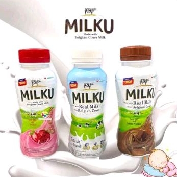 

milku susu stroberi cokelat original susu botol murah