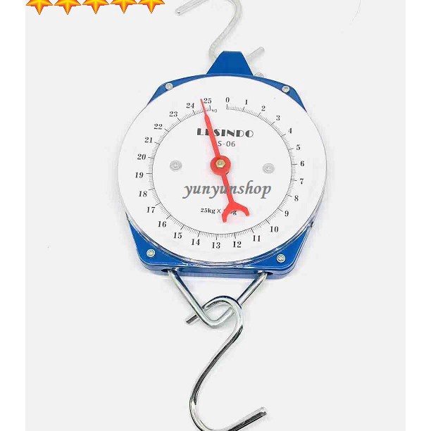 Paling Disukai 25kg Timbangan Gantung Besi  Timbangan Gantung jarum 25kg  Timbangan Gantung Manual 2