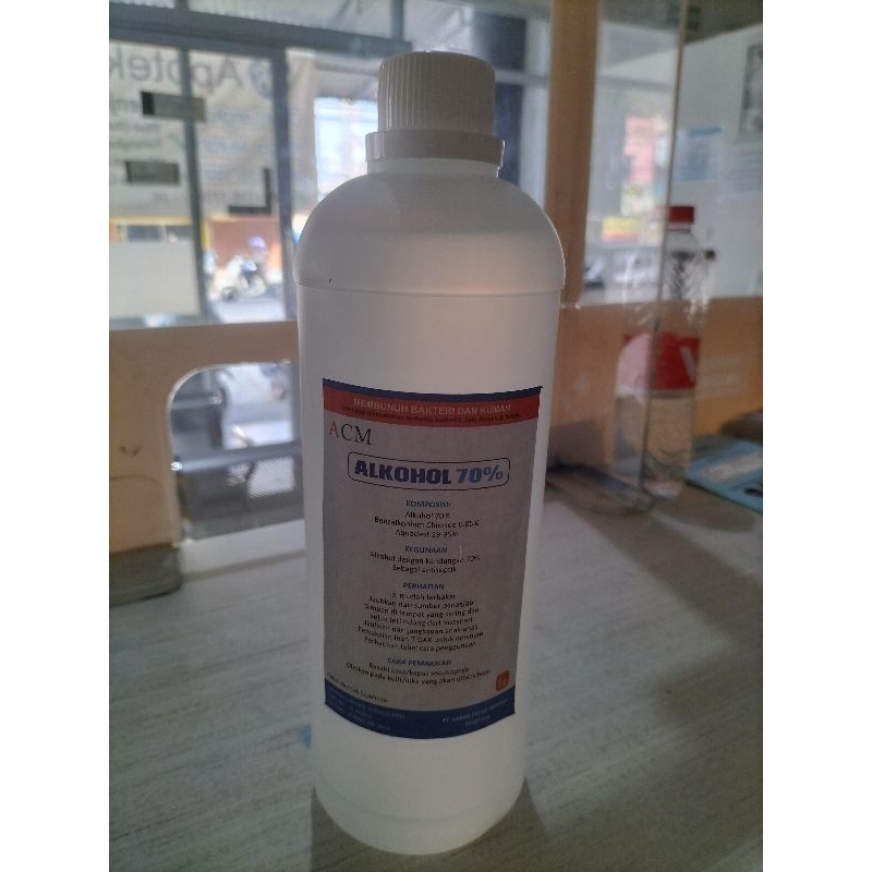 Alkohol 70% 1 liter ACM EXPIRED 02/2024