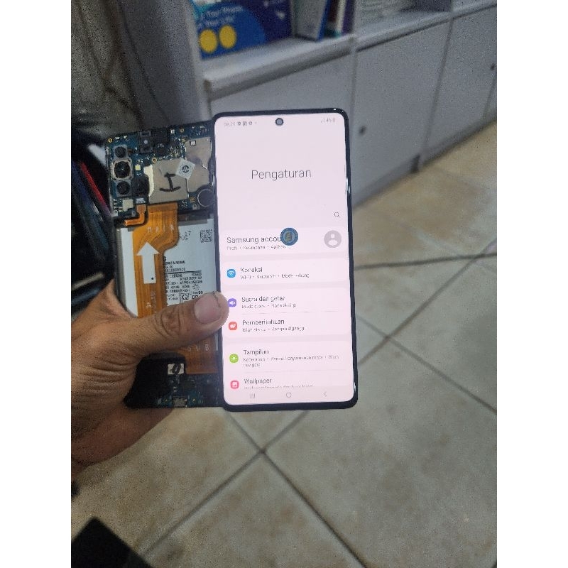 LCD SAMSUNG A71 ORIGINAL SUPER AMOLED LCD SAMSUNG A71 ORIGINAL COPOTAN LCD SAMSUNG A71 CABUTAN ORIGI