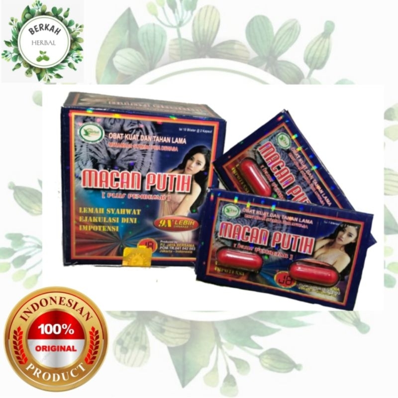 Macan Putih Kapsul Original