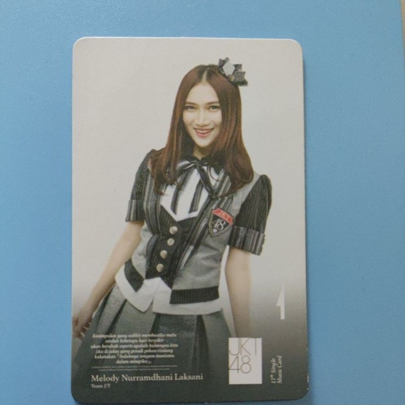 pc photocard melody suzukake nanchara jkt48