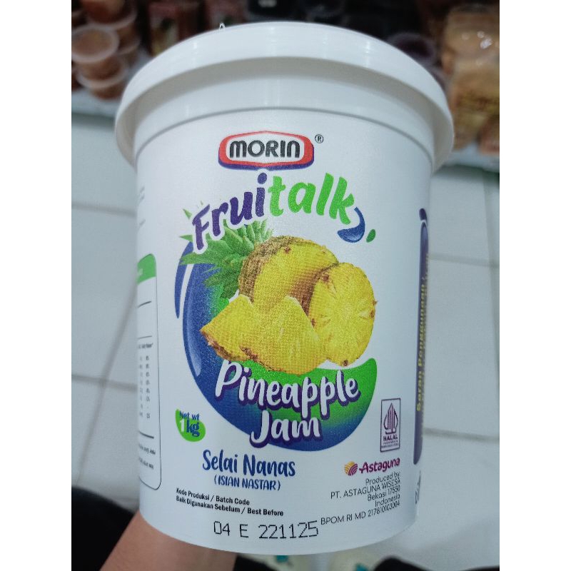 

Selai Nanas Nastar Morin ukuran 1kg