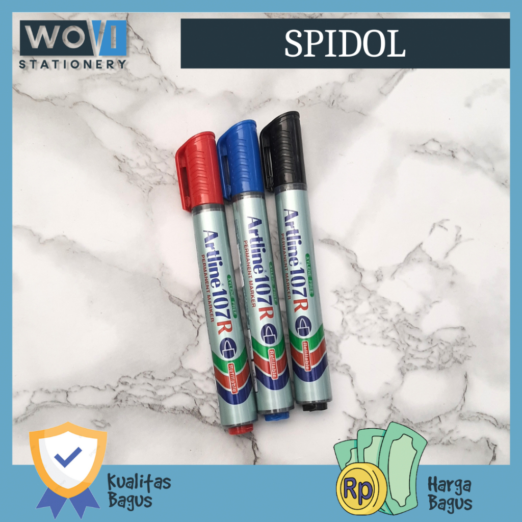 

[WOVI STATIONERY] Spidol Permanent EK-107R Artline / Spidol Permanent Refill EK-107R Artline [PCS]