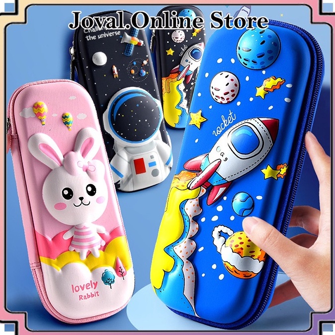 

PRODUK J66ME KOTAK PENSIL 3D TEMPAT PENSIL ANAK SEKOLAH TK SD 3D BAHAN EVA YDE