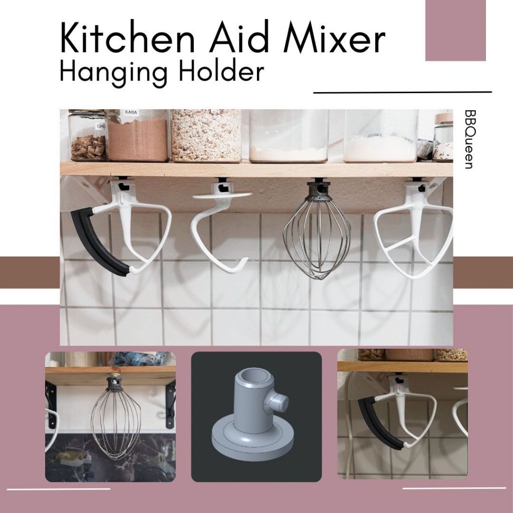 Kitchen Aid Mixer Hanging Holder