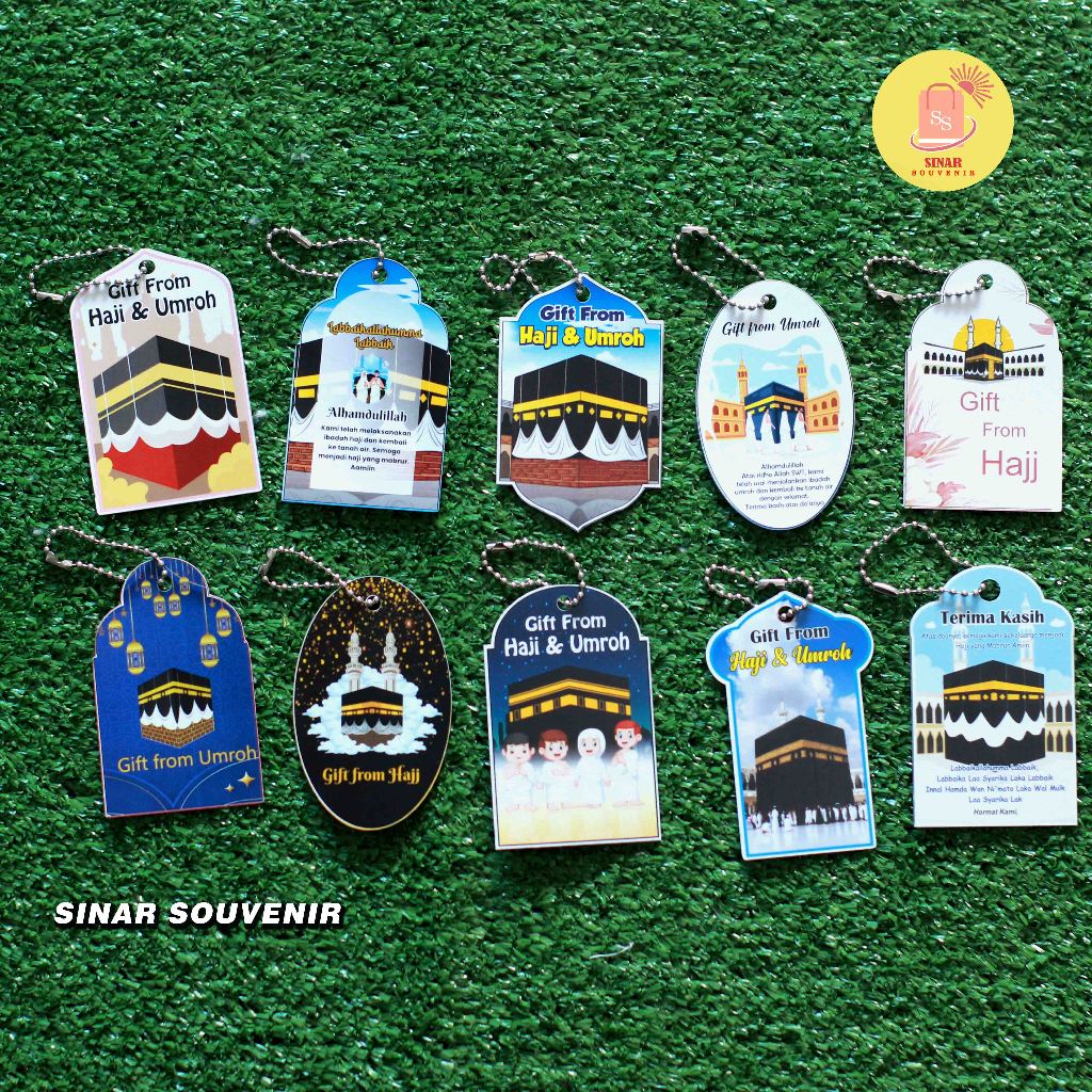 

Hang Tag Haji Dan Umroh Isi 20 Pcs